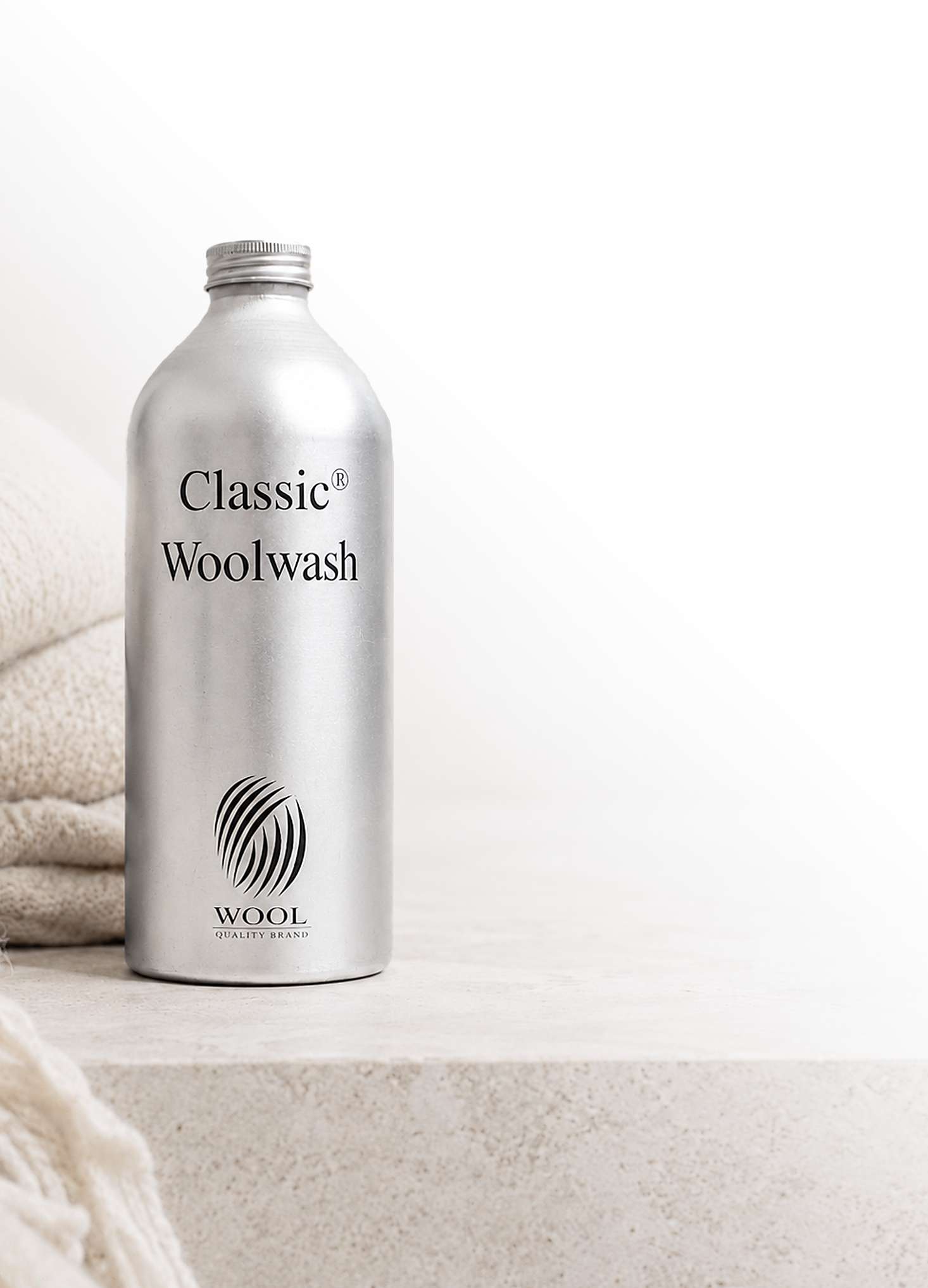 Classic Woolwash i lyse omgivelser med blød uld